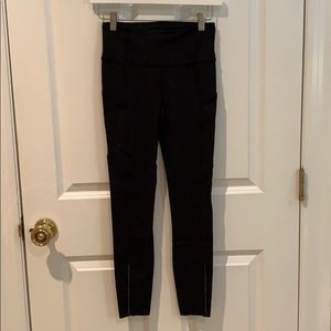 Lululemon Fast and Free Reflective Tight Black